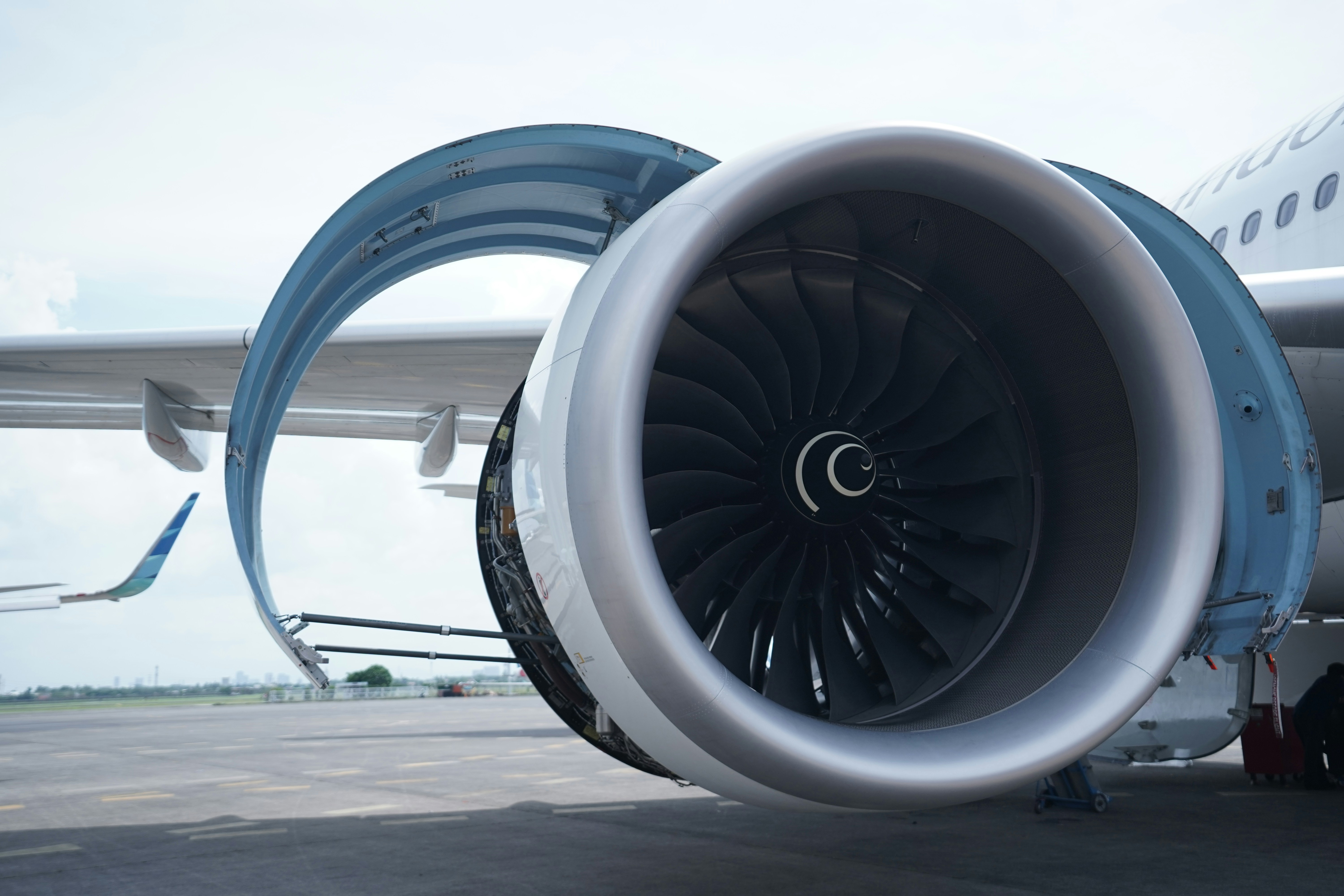 Sky Core branded commercial aircraft